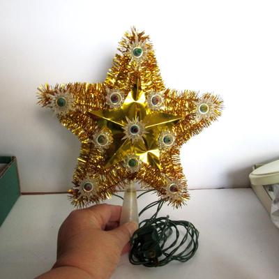 Lot 655:  Older Christmas Star Tree Topper