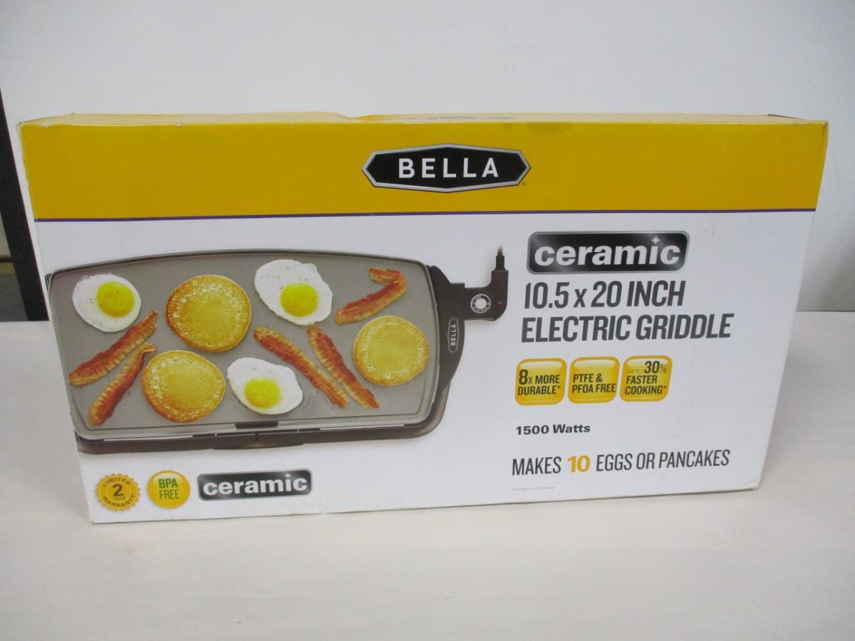 BELLA Ceramic Electric Griddle