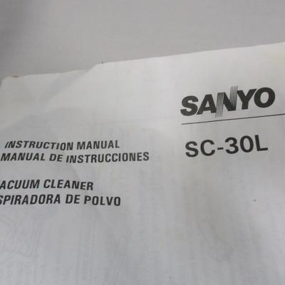 SANYO SC-30L Vacuum
