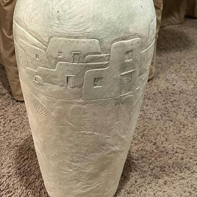 Southwestern large vase pottery