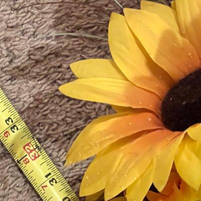 Faux flowers sunflowers long stems