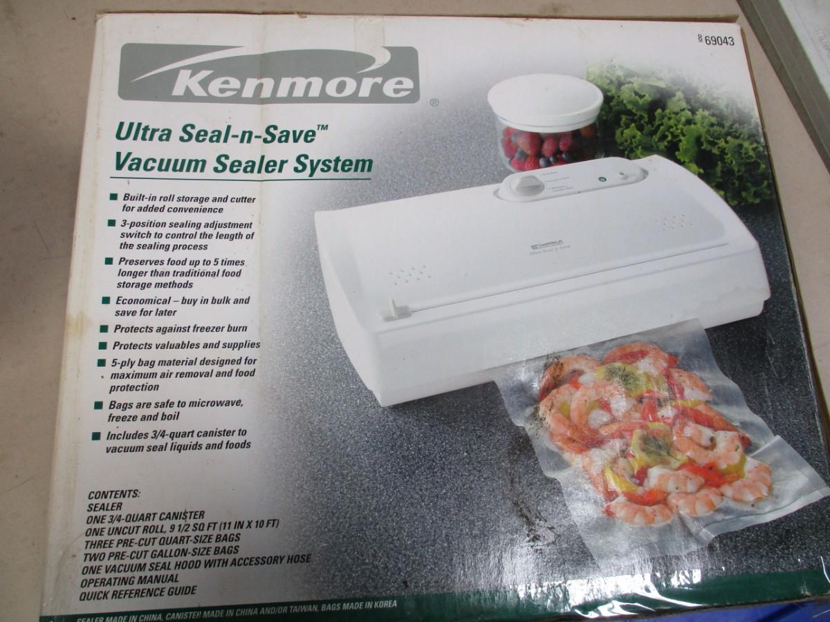 Kenmore Ultra SealnSave Vacuum Sealer System