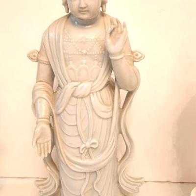 Lot #108 Blanc de Chine Lot - Asian Figures - 3 Pieces