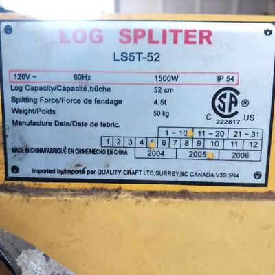LOG SPLITTER
