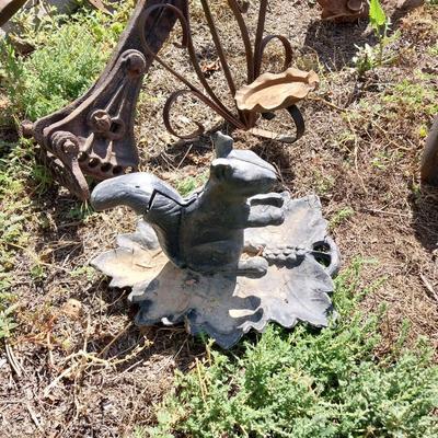 PARTIAL PLOW, LARGE BELL, SQUIRREL NUT CRACKER AND MORE