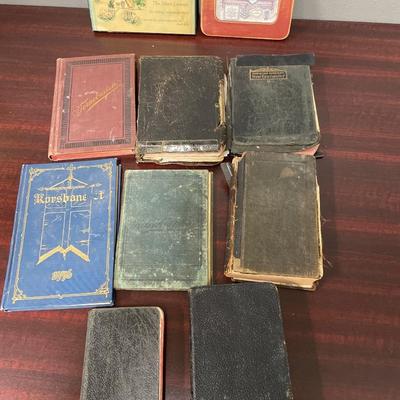 Box of old bibles