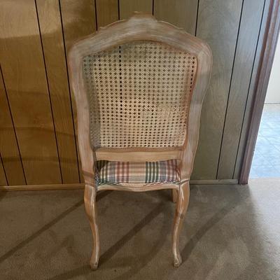 Four Wicker Back Chairs (BLR-MG)