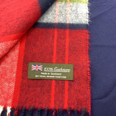 822 Cashmere Scarf 100% Cashmere England