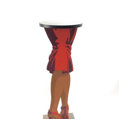 823 Silhouette Pedestal Stand Artisan Made