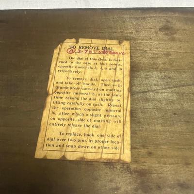 Ingraham Mantel Clock (BO-MG)