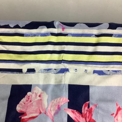 826 Talbots Silk Scarves Lot of 2 Floral