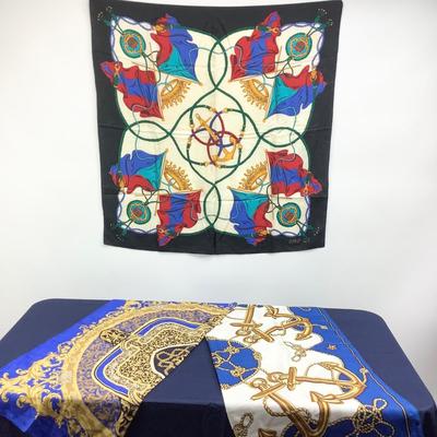 827 Nautical Scarf Lot Baroque Casca