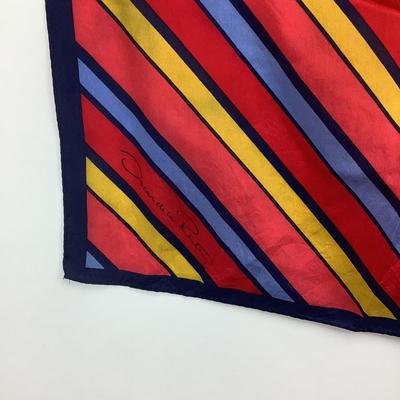 830 Oscar De La Renta Scarf Lot Silk & Wool