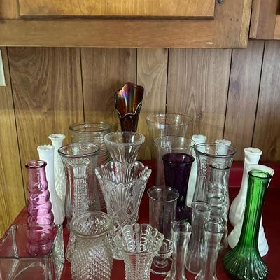 Hoosier Glass Vases & More (BG-MG)