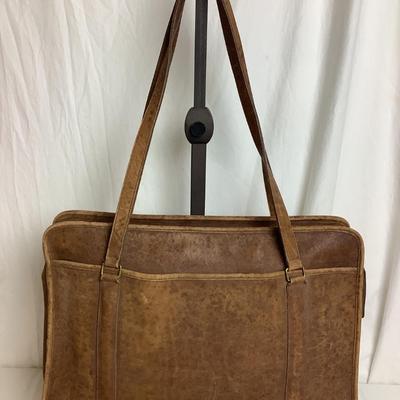 841 Vintage Coach Leatherware Glove Tanned Cowhide Briefcase Bag