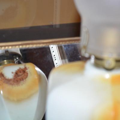 No. 2 Queen Anne Oil Lamp Measures 18.5" Tall