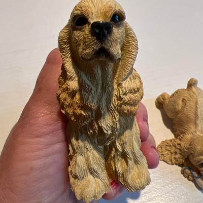 Cocker Spaniel statues