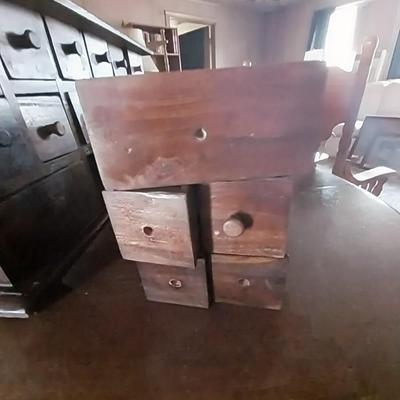MULTI DRAWER WOODEN BOX