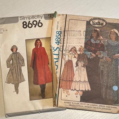 Vintage sewing patterns