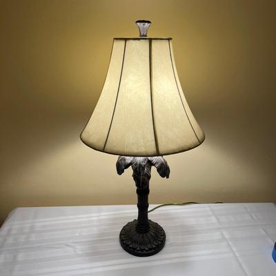 Palm Tree Lamp & Artwork (BR1-MG)