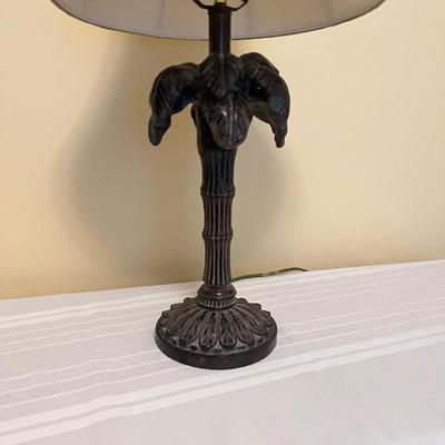 Palm Tree Lamp & Artwork (BR1-MG)