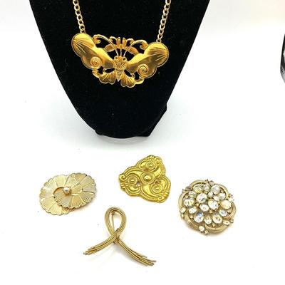 816 Vintage Costume Necklace by Alva Museum Replica, & MMA