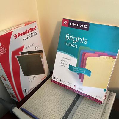 Office Essentials: Canon Printing Calculator, Classic Cut Guillotine, Three-Hole Punch, & More (O-MG)