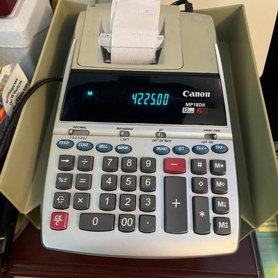 Office Essentials: Canon Printing Calculator, Classic Cut Guillotine, Three-Hole Punch, & More (O-MG)