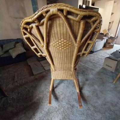 WICKER ROCKING CHAIR