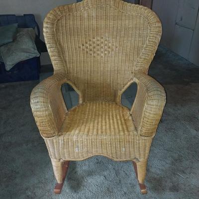 WICKER ROCKING CHAIR