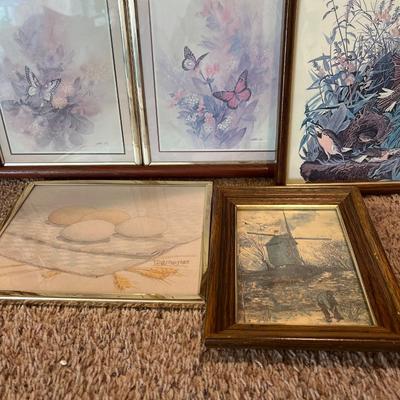 Framed pictures prints