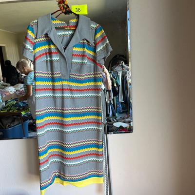 Charlie Brown zig zag dress
