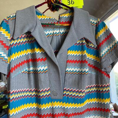 Charlie Brown zig zag dress