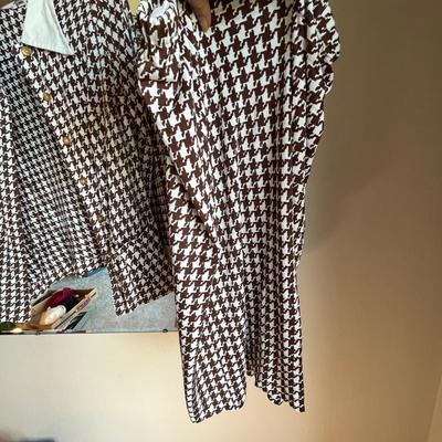Houndstooth Skirt outfit