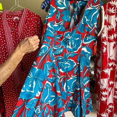 Hawaiian Print dresses