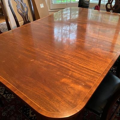 DINING TABLE--RECTANGULAR WITH ROUNDED CORNERS
