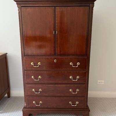 TALL CHIPPENDALE STYLE DRESSER BY LEXINGTON