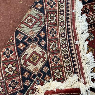 9 X 13 PERSIAN RUG, VINTAGE, SIGNED
