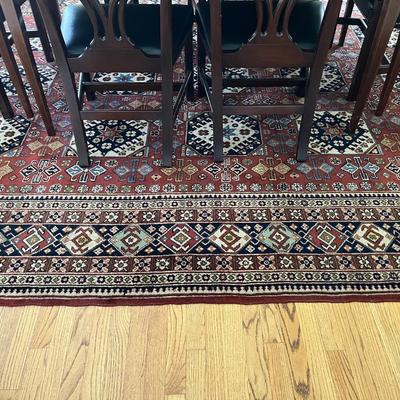 9 X 13 PERSIAN RUG, VINTAGE, SIGNED