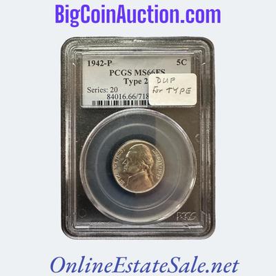 1942-P 5 Cents