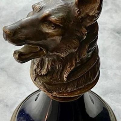 German Shepherd Sculpture