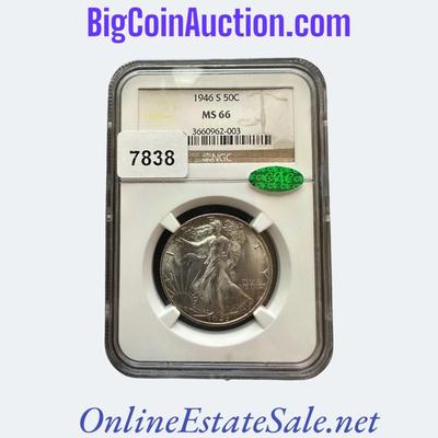 1946 S Half Dollar