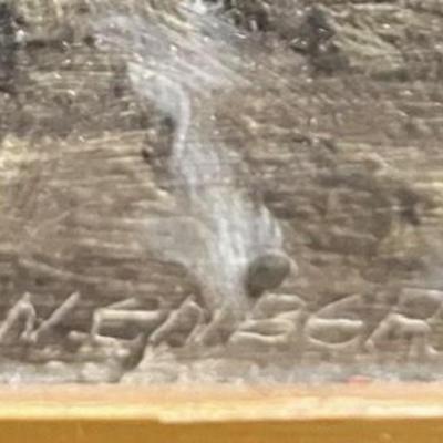 Original Oil Painting By French Artist Alice Dannenberg