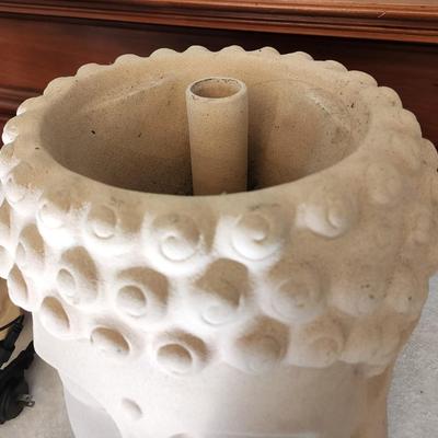 Lot #120 Ceramic Fountain - Buddha