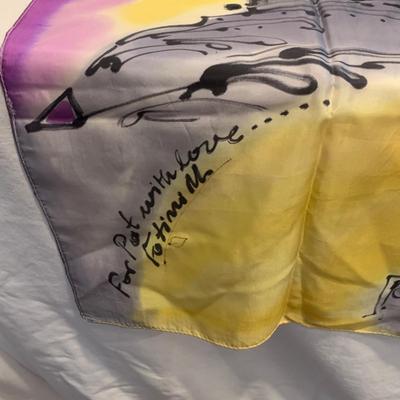 Elegant Silk and Cashmere Scarves by Dana Buchman, Oscar de la Renta, & More (DR-HS)