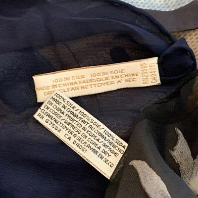 Elegant Silk and Cashmere Scarves by Dana Buchman, Oscar de la Renta, & More (DR-HS)