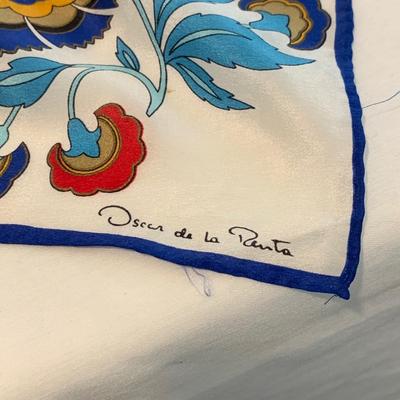 Elegant Silk and Cashmere Scarves by Dana Buchman, Oscar de la Renta, & More (DR-HS)