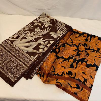 Elegant Silk and Cashmere Scarves by Dana Buchman, Oscar de la Renta, & More (DR-HS)