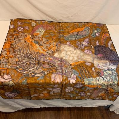 Elegant Silk and Cashmere Scarves by Dana Buchman, Oscar de la Renta, & More (DR-HS)