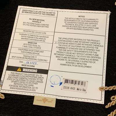 Jennifer Taylor Footstool with Mirror & More (M-HS)